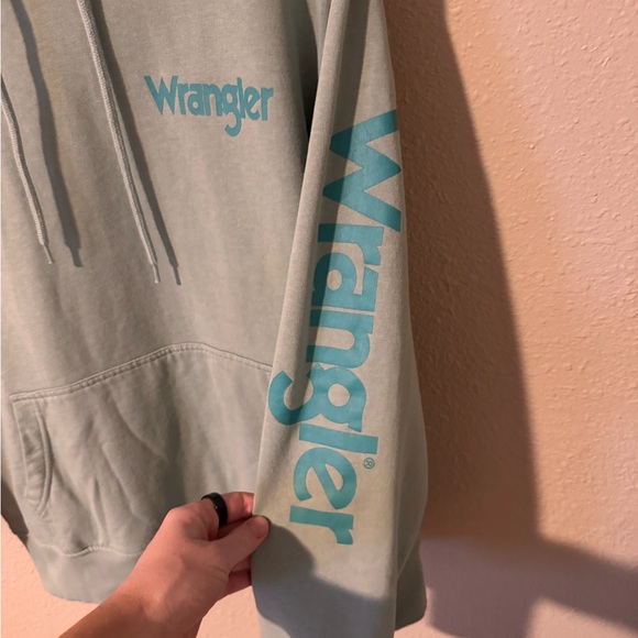 WOMEN'S WRANGLER RETRO® LOGO ARM PULLOVER HOODIE size XXL - Picture 7 of 10